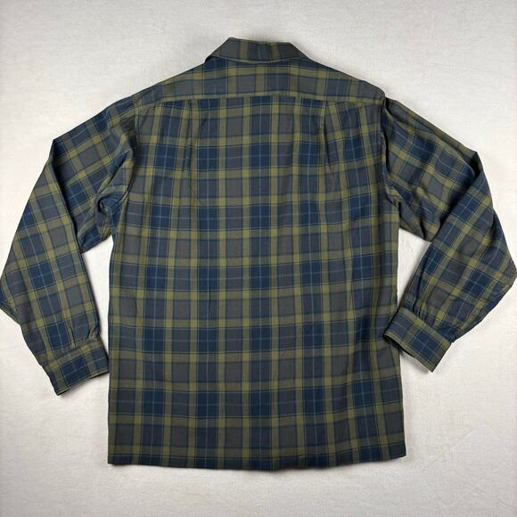 Vintage Pendleton Shirt Men’s Medium Button Up Loop Collar USA - Picture 2 of 10